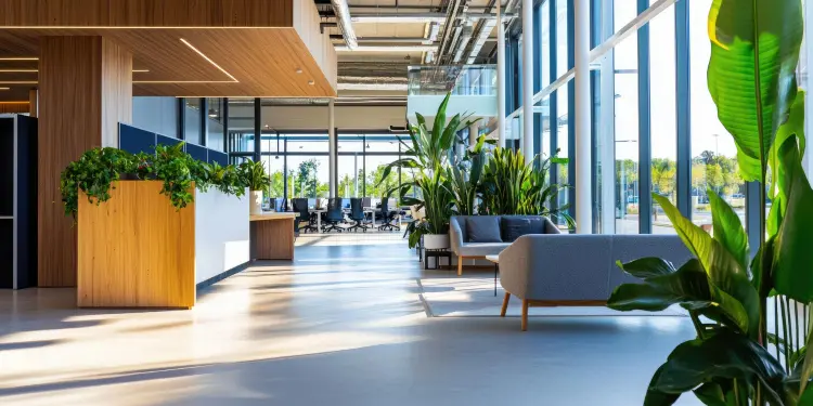 Square feet of Corporate Space